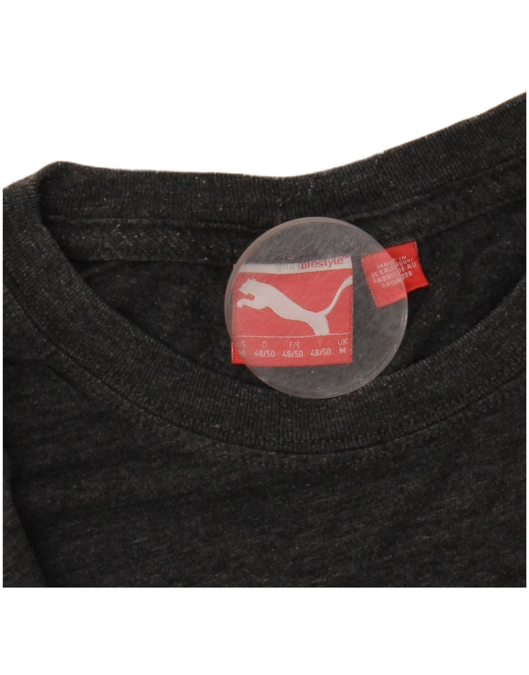 PUMA muška majica kratkih rukava s grafičkim motivima srednje siva s pjegama