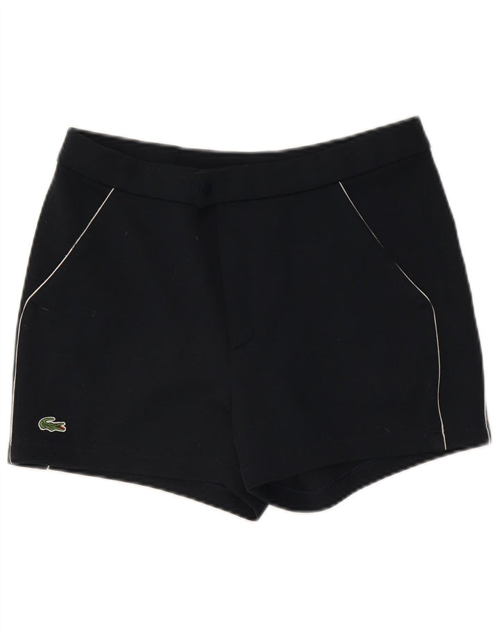 Lacoste ženske kratke chino hlače veličina 4 XS W30 tamnoplavi poliester