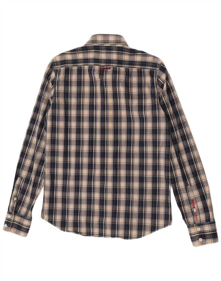 Superdry muška košulja veliki plavi karirani pamuk