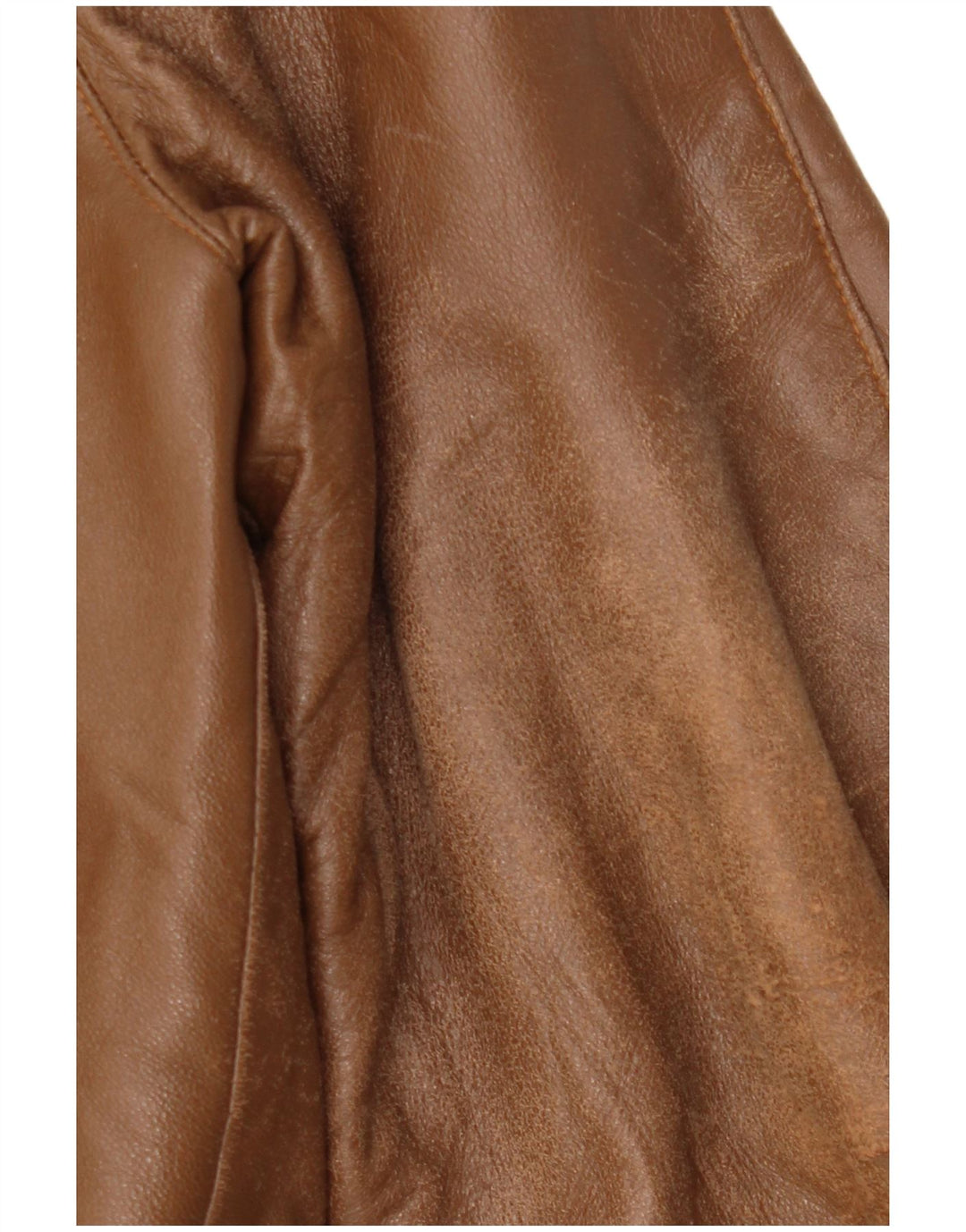 VINTAGE ženska kožna jakna IT 48 XL smeđa koža