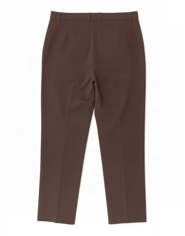 Marks & Spencer ženske ravne ležerne hlače UK 14 Large W34 L30 sive
