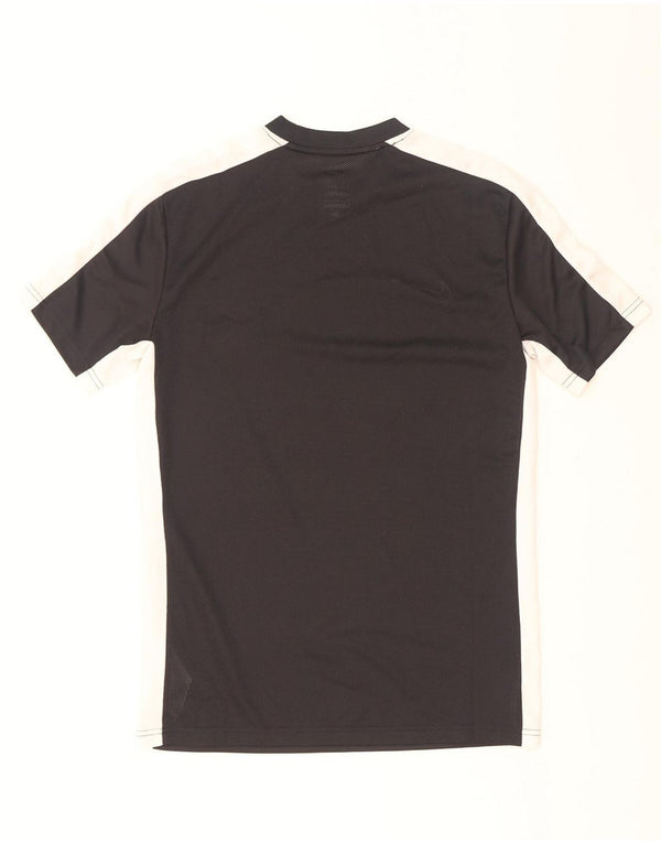 Nike Dri Fit Slim Fit majica kratkih rukava srednje crne boje, poliester