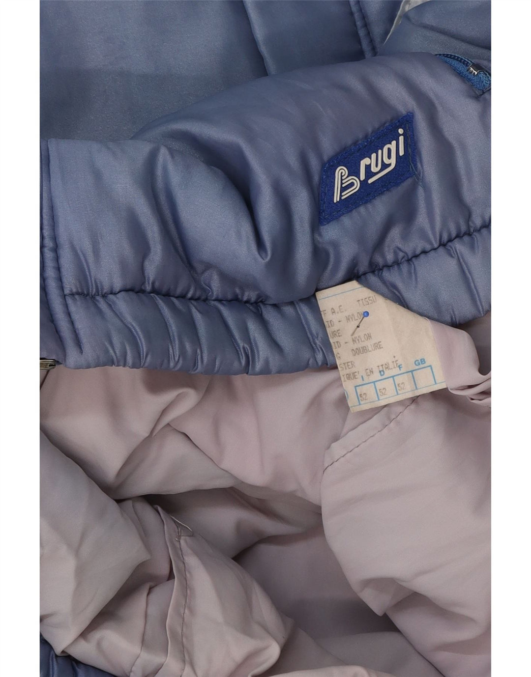 Brugi muška vjetrovka jakna IT 52 XL poliester plave boje