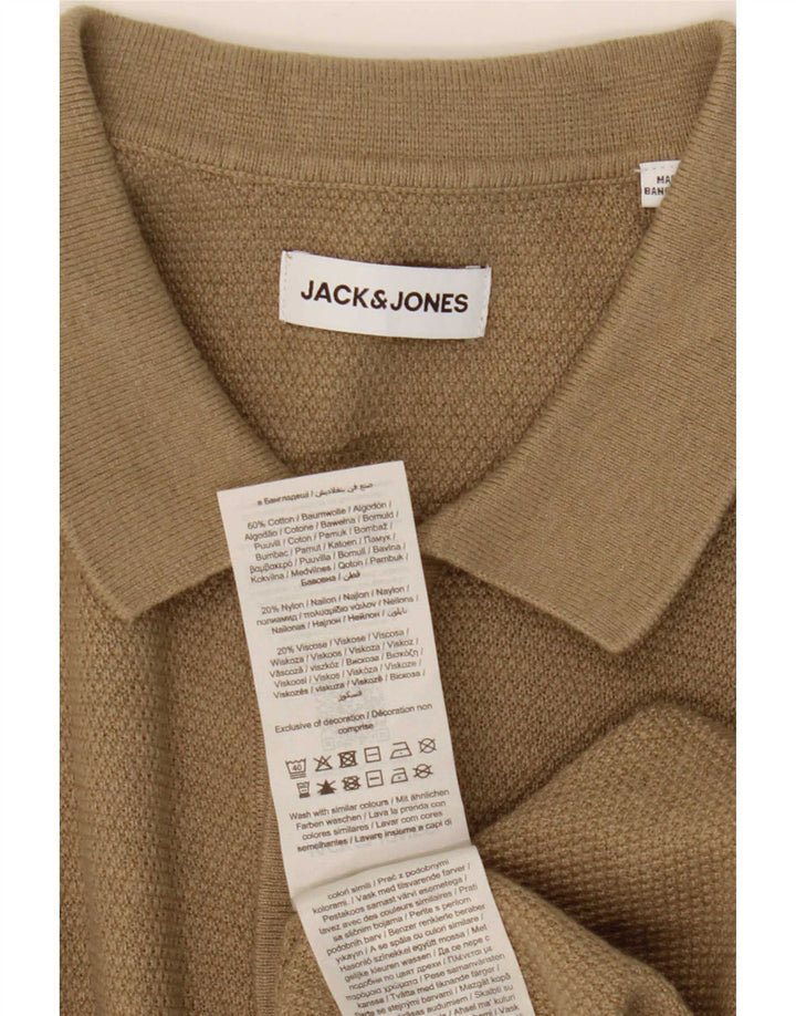 Jack & Jones muška košulja kratkih rukava Srednje bež pamuk
