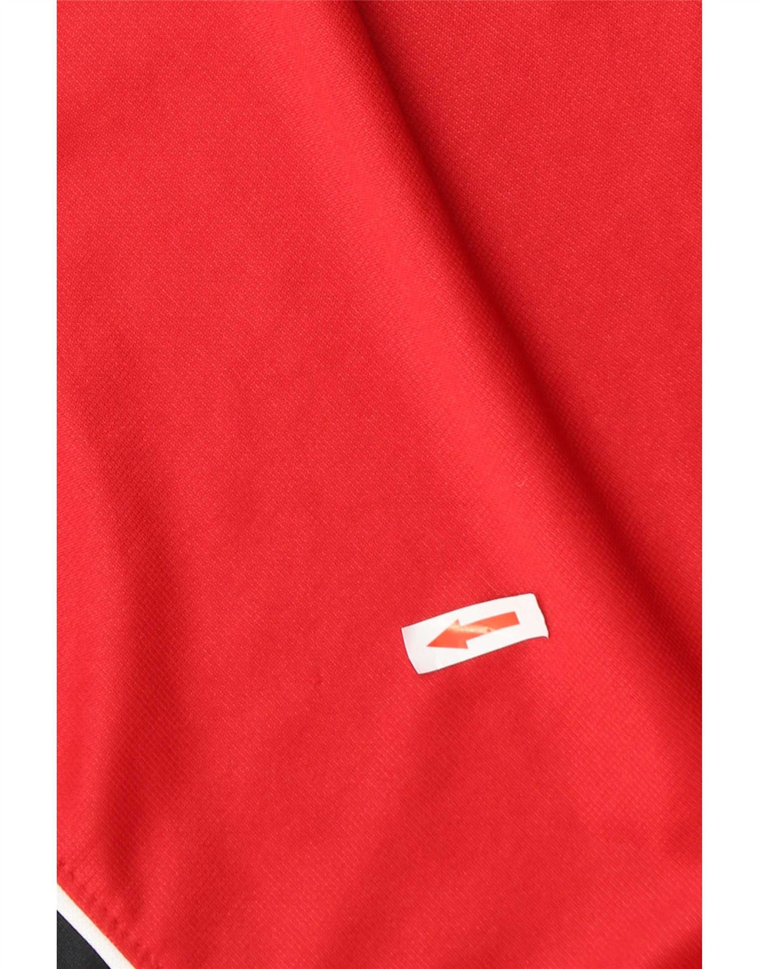 Nike Muška majica dugih rukava UK 42/44 veliki crveni poliester u boji