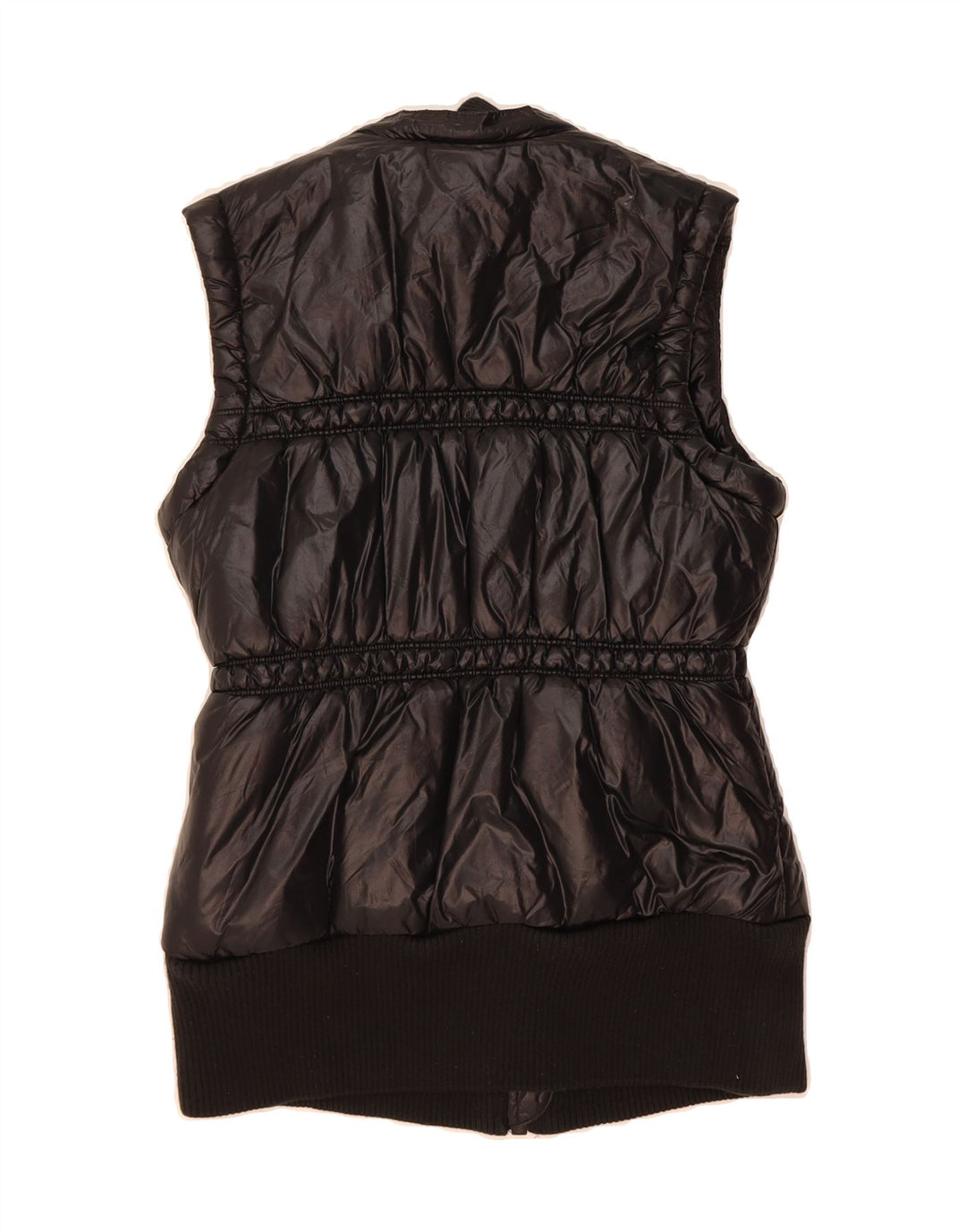 ADIDAS Womens Padded Gilet EU 36 Small Black Polyamide Vintage Adidas and Second-Hand Adidas from Messina Hembry 