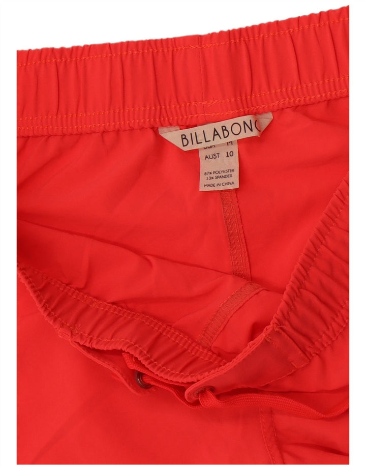 Billabong ženske kratke hlače za kupanje s grafičkim motivima UK 14 srednje crvene boje od poliestera