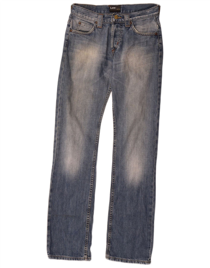 Lee Mens Knox Straight Jeans W29 L34 Plavi pamuk