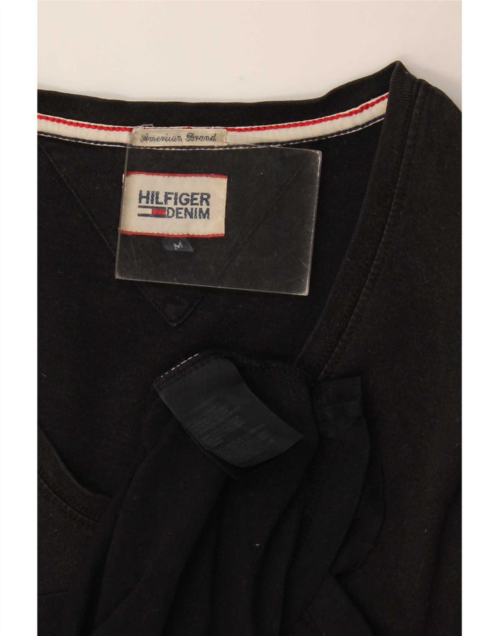 Tommy Hilfiger muška majica kratkih rukava srednji crni pamuk