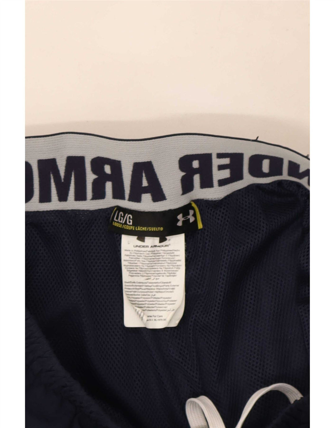 Under Armour muške hlače od trenirke Graphic Large tamnoplavi poliester
