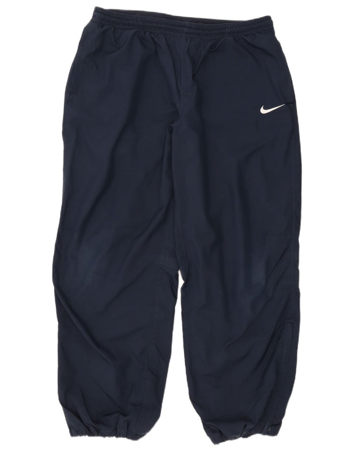 Nike muške trenirke hlače joggers 2XL tamnoplavi poliester