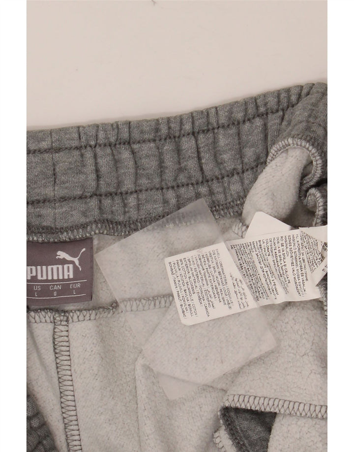 PUMA Muška trenirka Hlače Joggers Large Grey Pamuk