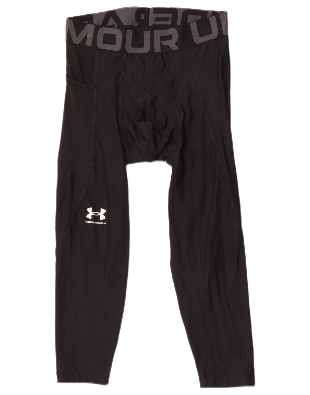 Under Armour muške Heat Gear Graphic Capri tajice srednje crne