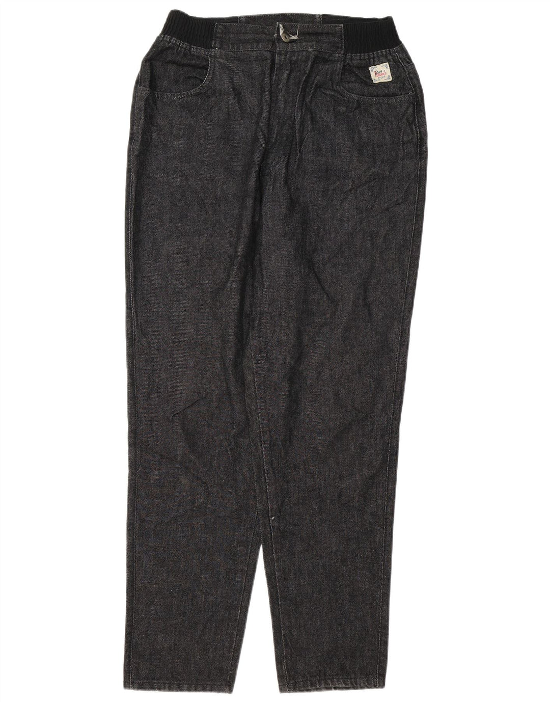 Roy Rogers muške sužene traperice W40 L31 crni pamuk