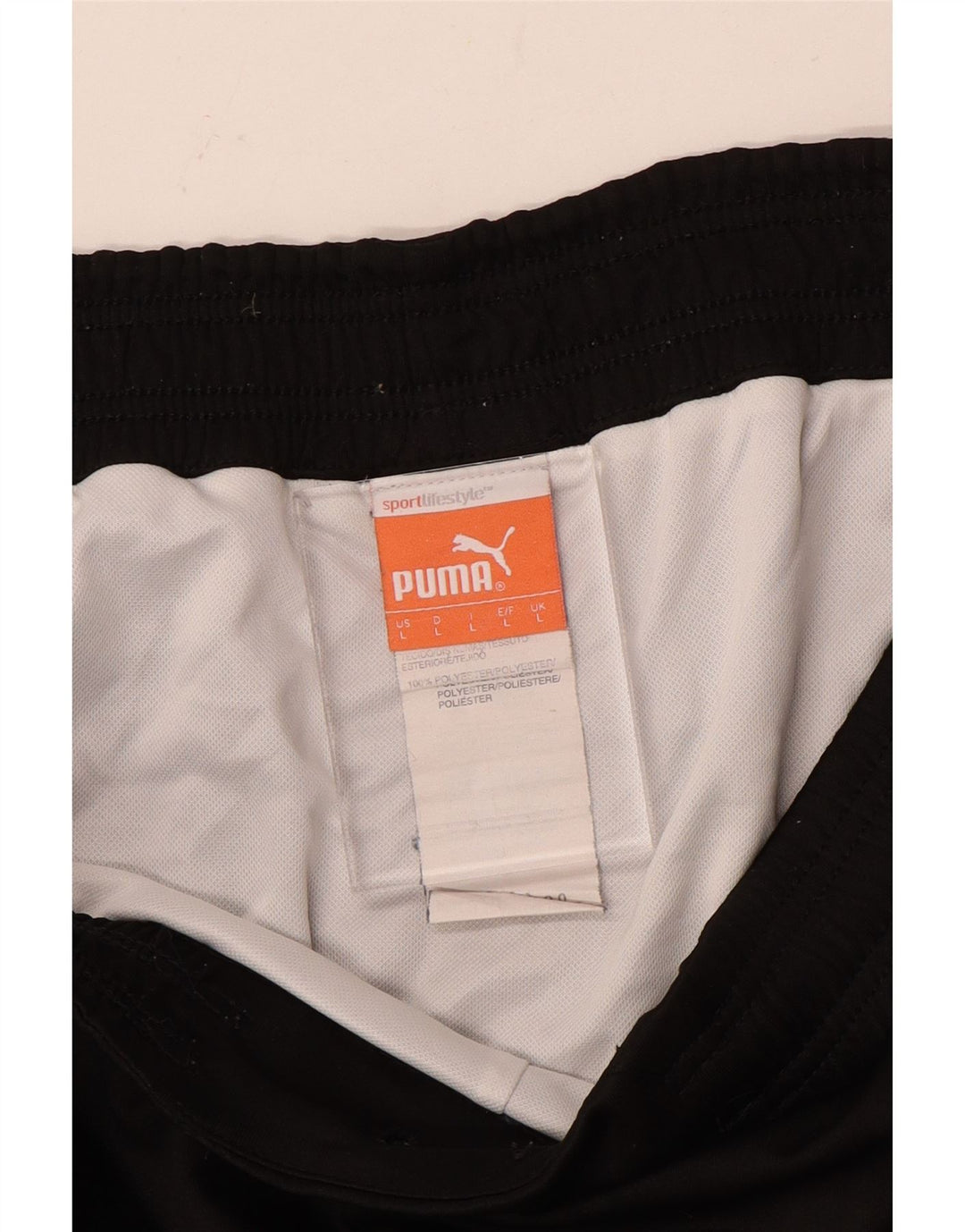 Puma Mens BVB Dortmund Graphic Sport Shorts Veliki crni poliester