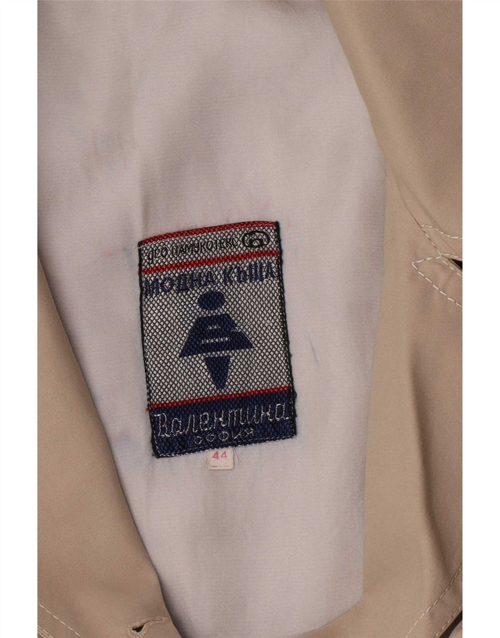 Vintage ženski trenč kaput IT 44 srednje bež boje