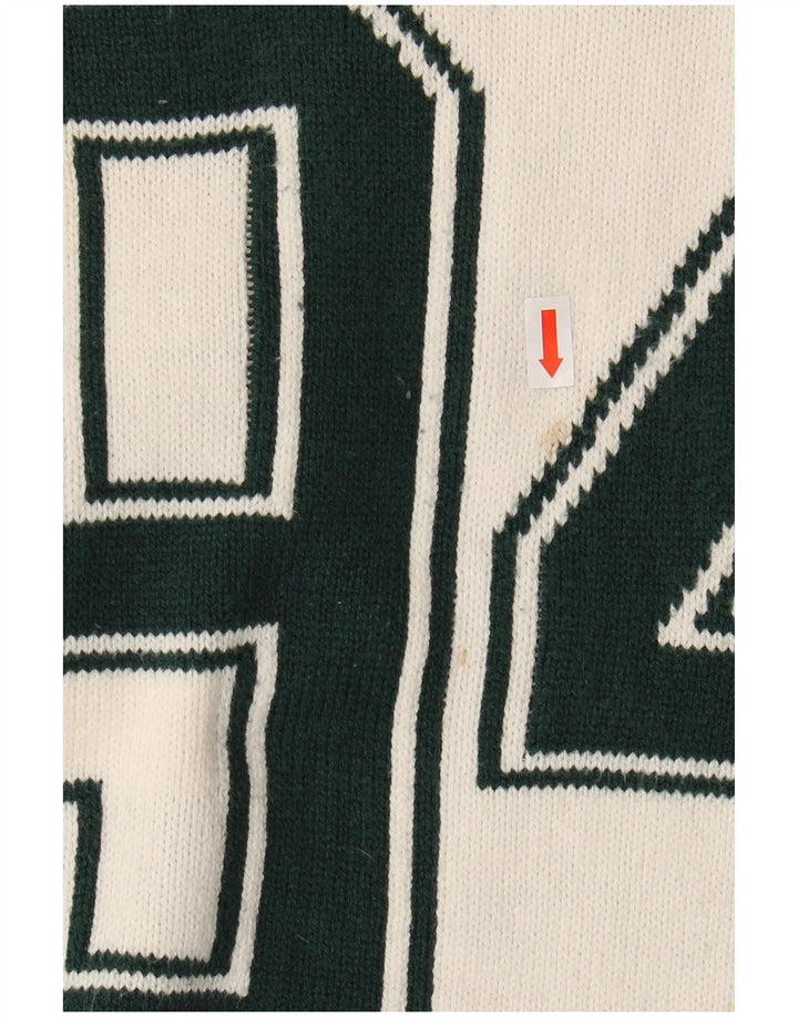 HOLLISTER Ženski jakni pulover s okruglim izrezom UK 6 XS sivobijeli