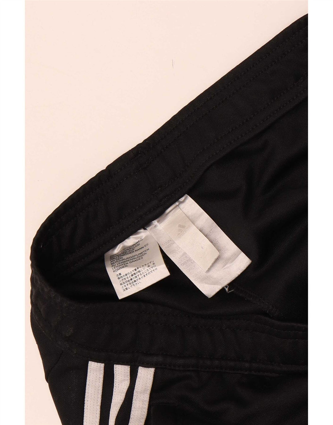 Adidas muške trenirke XS crne poliesterske hlače