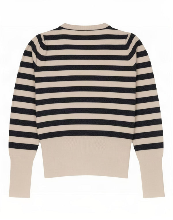 Marks & Spencer ženski džemper s veznim izrezom UK 10 Small Off White
