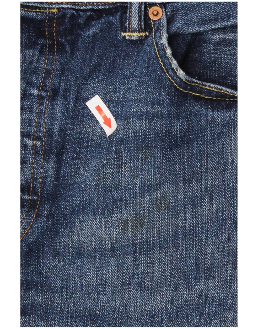 Levi's muške 501 skraćene traperice W34 L25 plave