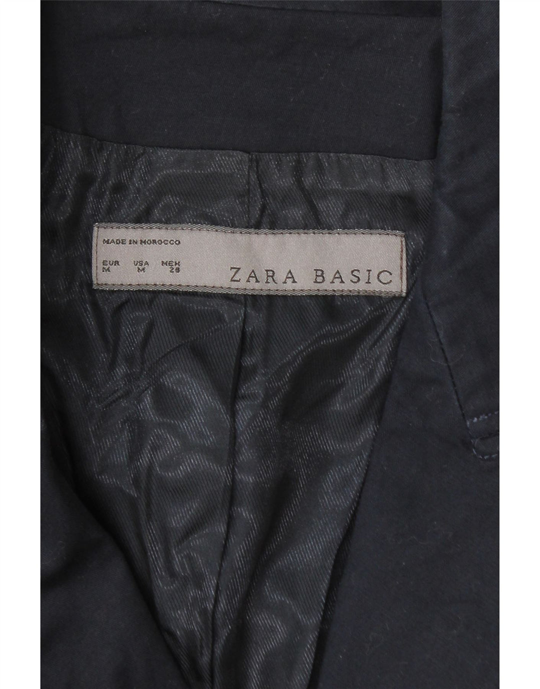 Zara ženski sako sa 1 gumbom UK 12 srednje tamnoplava