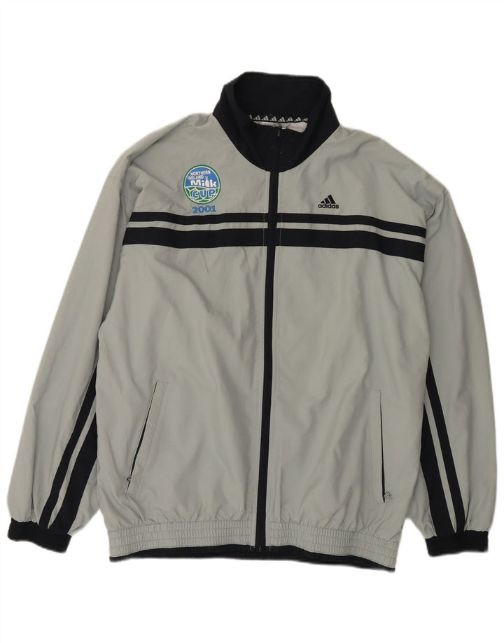 Adidas muška trenirka gornja jakna UK 38/40 srednje siva