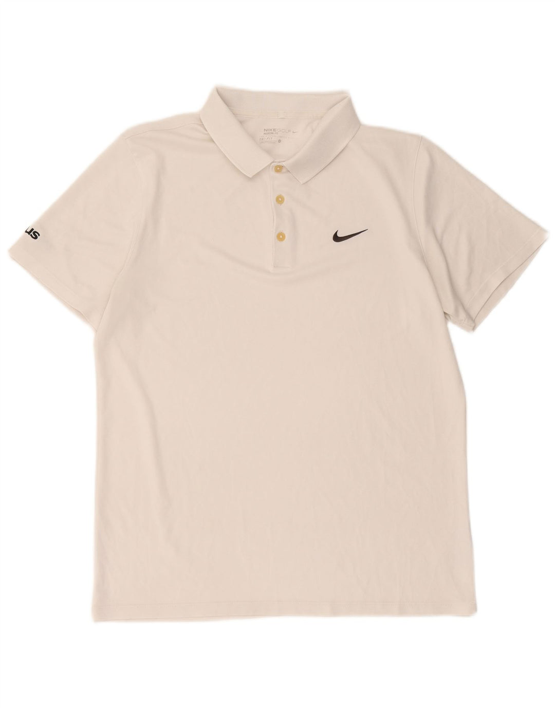 Nike muška Dri Fit polo majica velika bijela poliesterska
