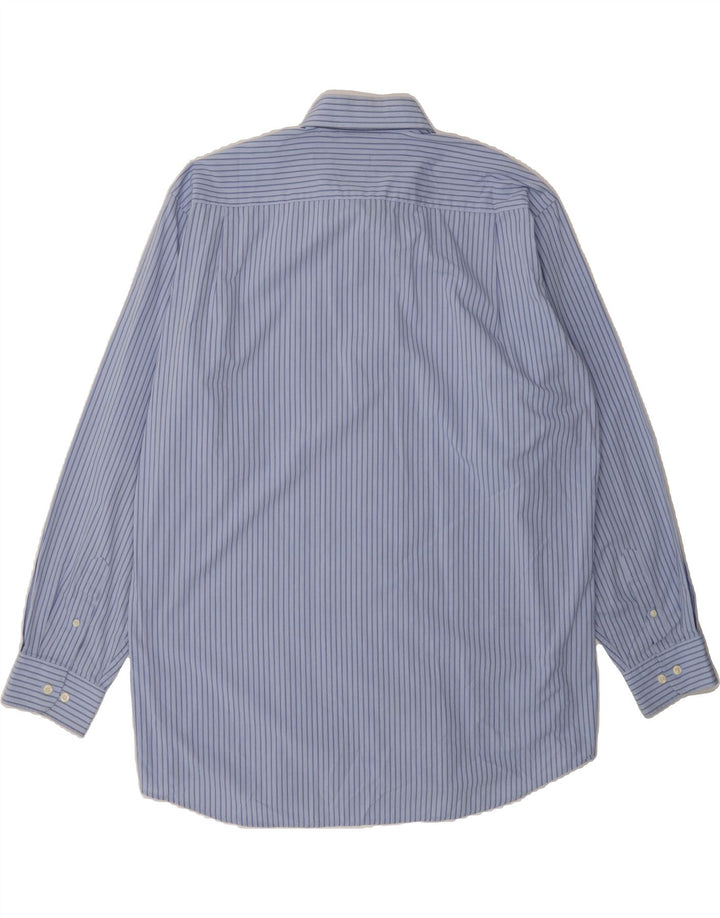 DOCKERS Mens Shirt Size 17-17 1/2 XL Blue Striped Vintage Dockers and Second-Hand Dockers from Messina Hembry 
