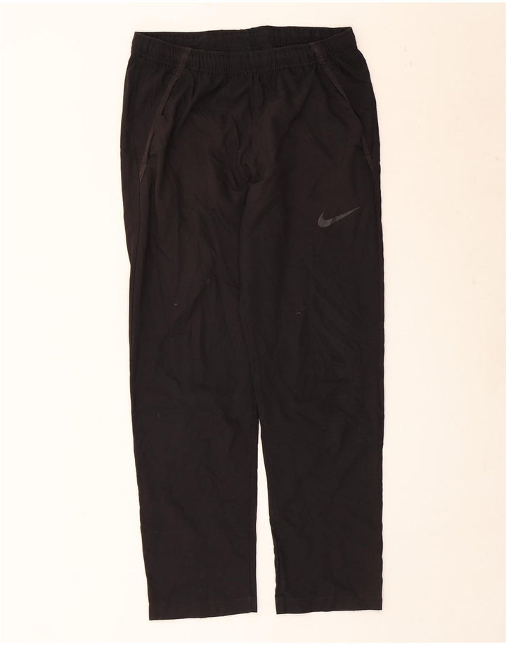 Nike muške Dri Fit trenirka hlače male crne boje, poliester