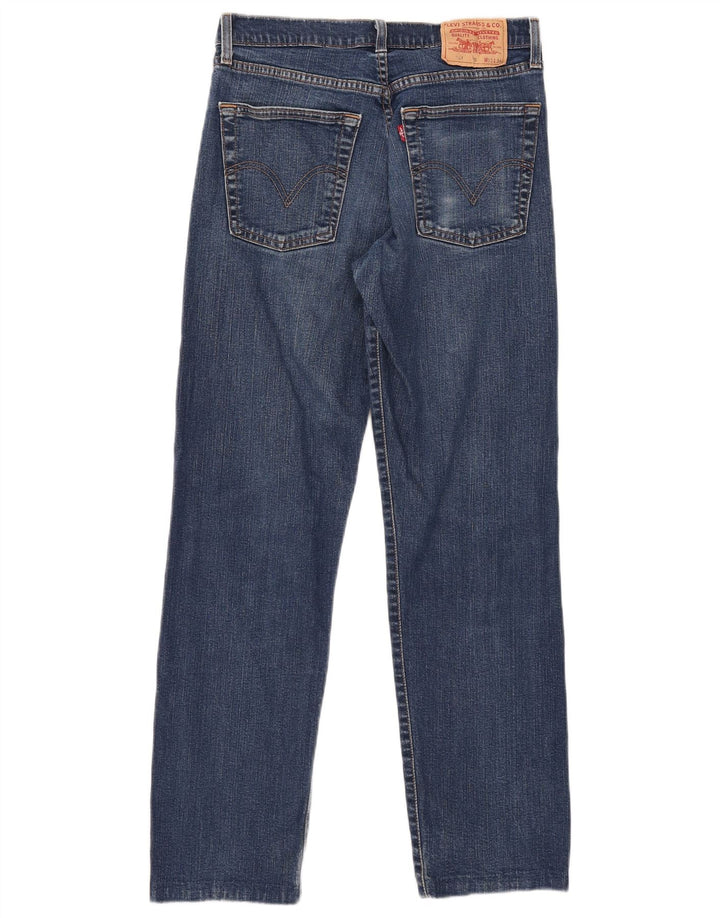 Levi's muške 521 ravne traperice W33 L29 plavi pamuk