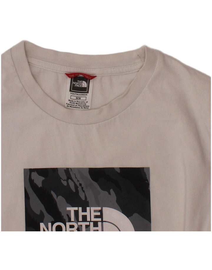 THE NORTH FACE Boys Graphic T-Shirt Top 9-10 Years srednje bijela