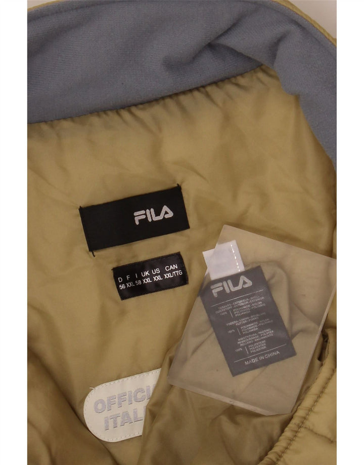 FILA muška podstavljena jakna UK 44 2XL bež poliamid