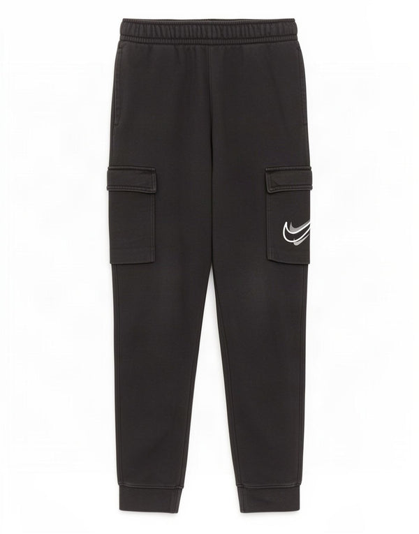 Nike Boys Cargo Trenirka Hlače Joggers 10-11 godina Srednje crni pamuk