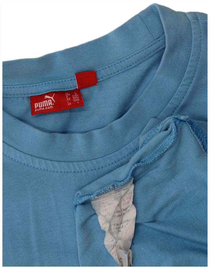 PUMA Muška majica kratkih rukava s grafičkim motivima, veliki plavi pamuk