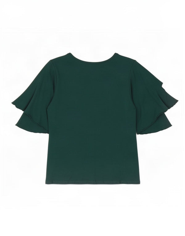 Top ženske bluze Marks & Spencer UK 14 Srednje zelena viskoza