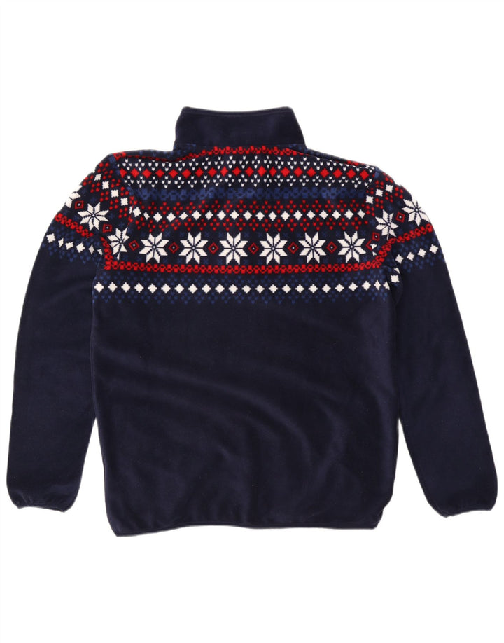 TCM muška pulover trenirka s patentnim izrezom, srednje tamnoplava, plava, plava