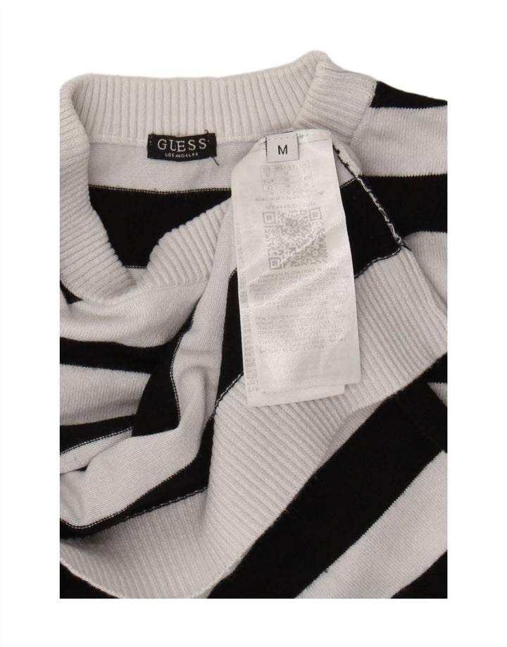 Guess ženski džemper s okruglim izrezom UK 12 srednje bijele viskoze