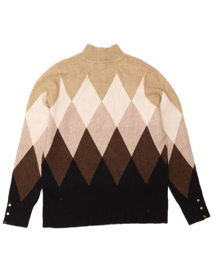 Marks & Spencer ženski džemper s kornjačičastim ovratnikom UK 12 srednje višebojan