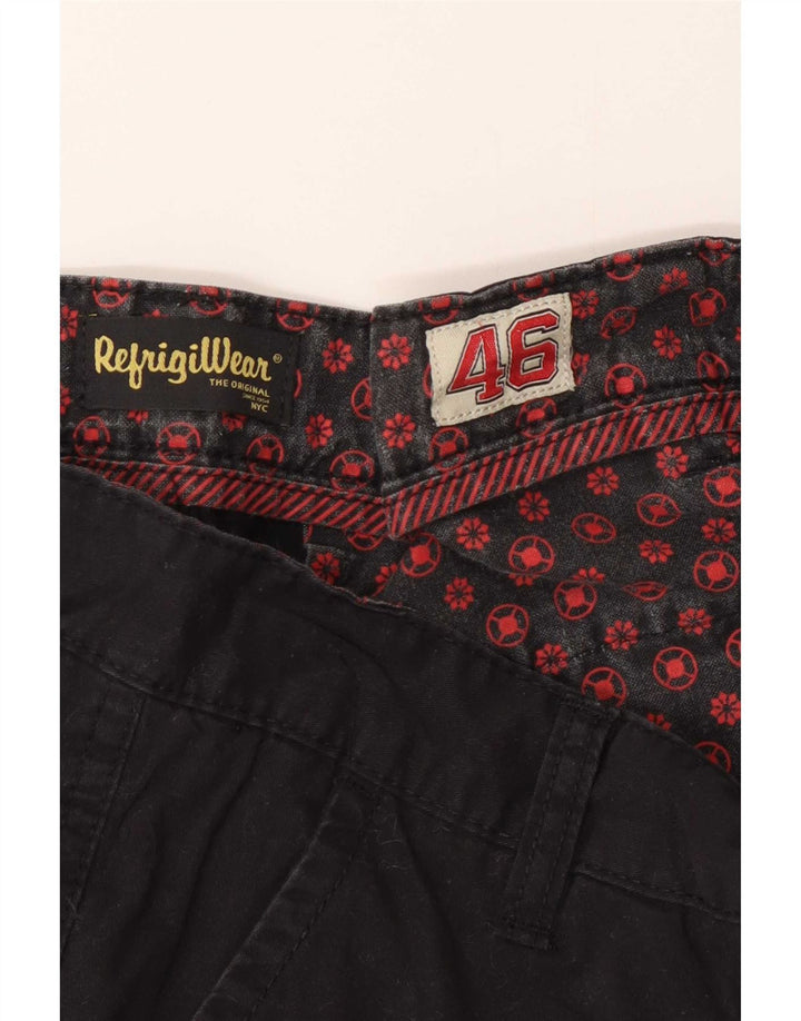 Refrigiwear muške kargo kratke hlače IT 46 male W29 crne