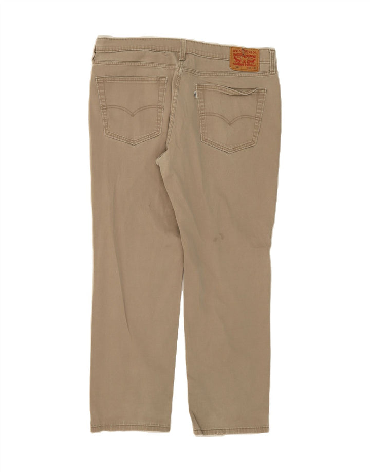 LEVI'S Mens 541 Straight Jeans W36 L28 Beige Cotton Vintage Levi's and Second-Hand Levi's from Messina Hembry 