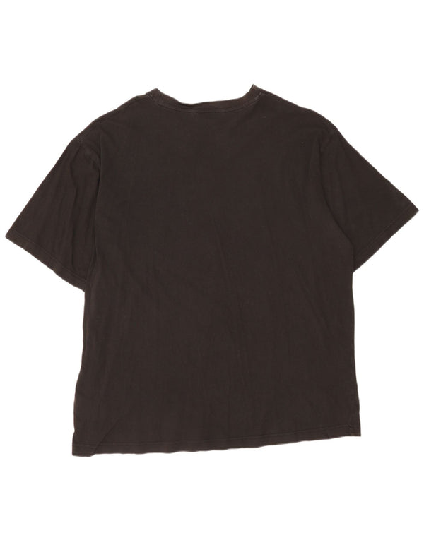 Kappa muška majica kratkih rukava 4XL crni pamuk