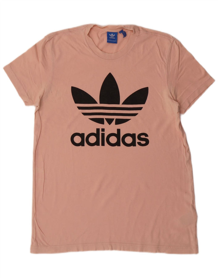 Adidas muška grafička majica kratkih rukava, srednje ružičasti pamuk