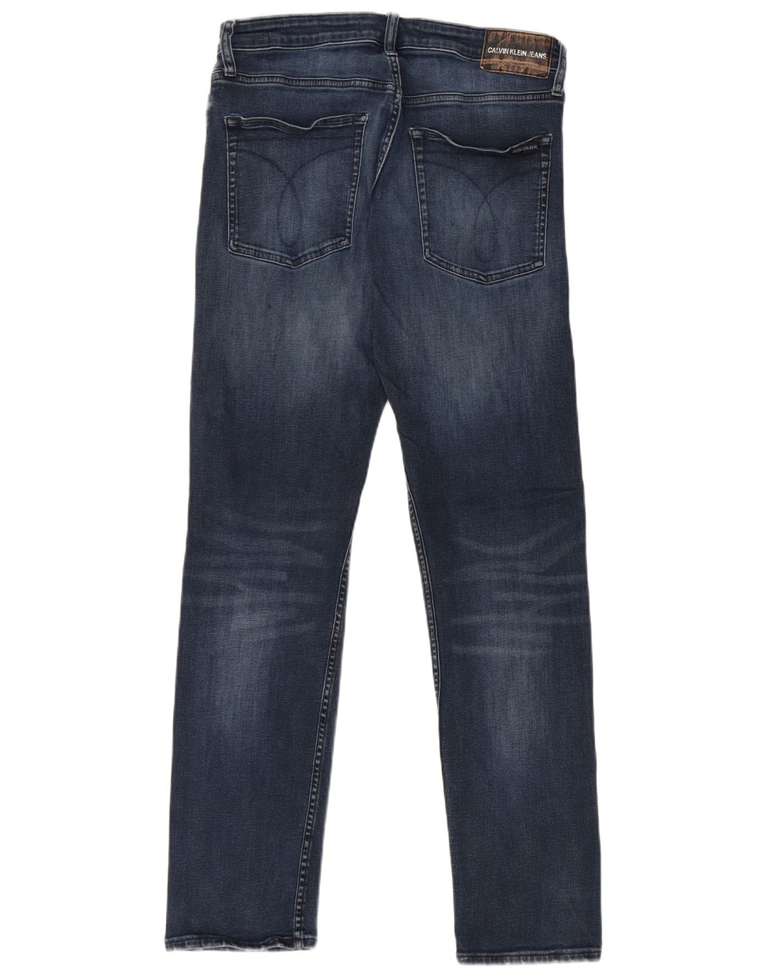 Calvin Klein Ženske uske traperice W32 L32 Plavi pamuk