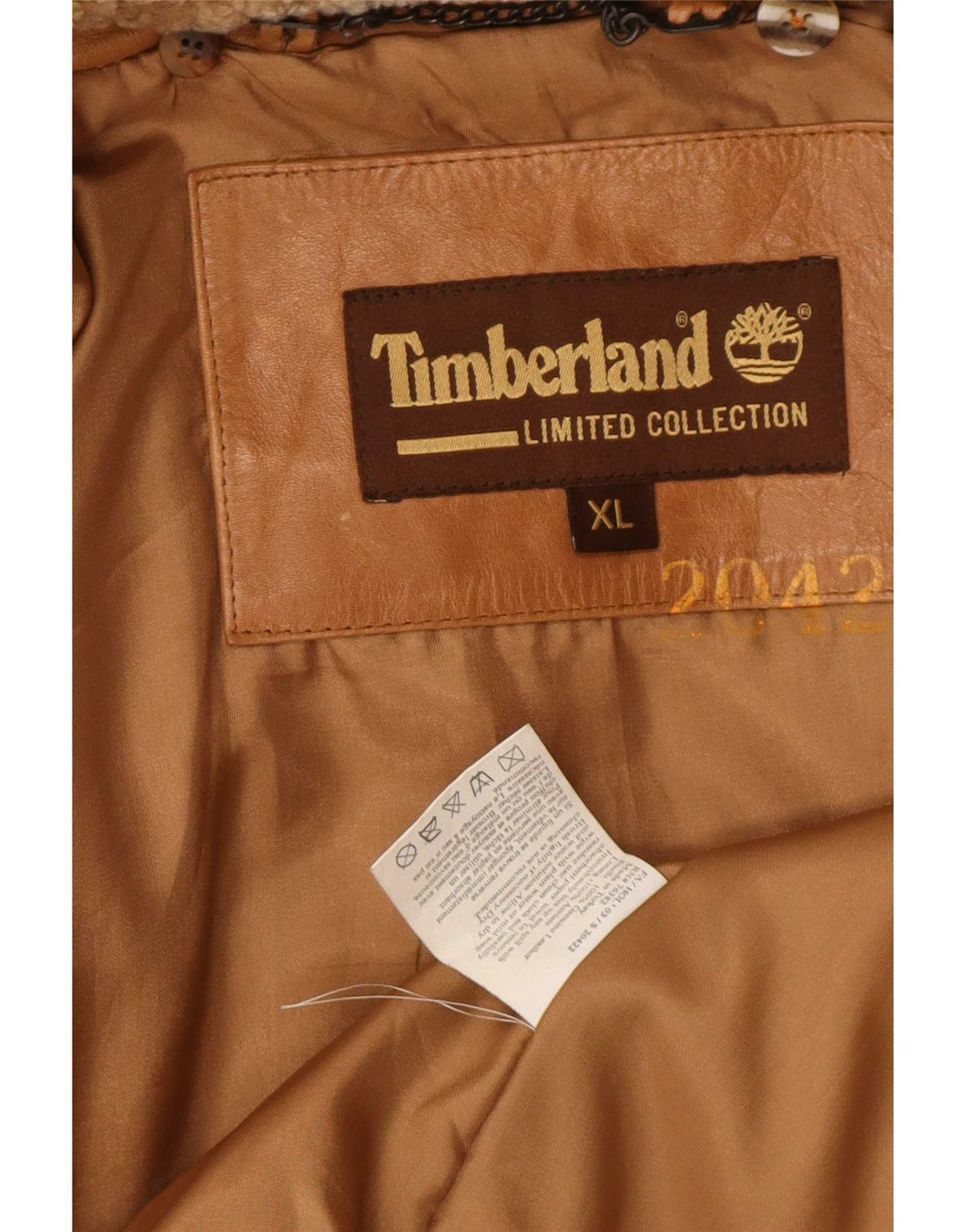 Timberland muška kožna bomber jakna UK 42 XL smeđa koža