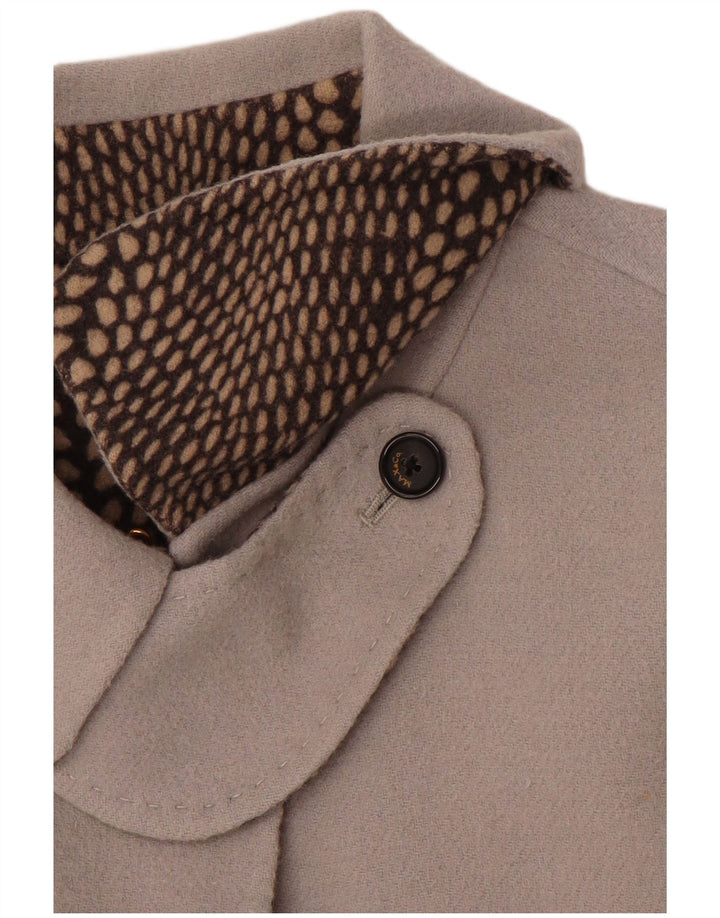 VINTAGE ženski kaput UK 14 veliki sivi