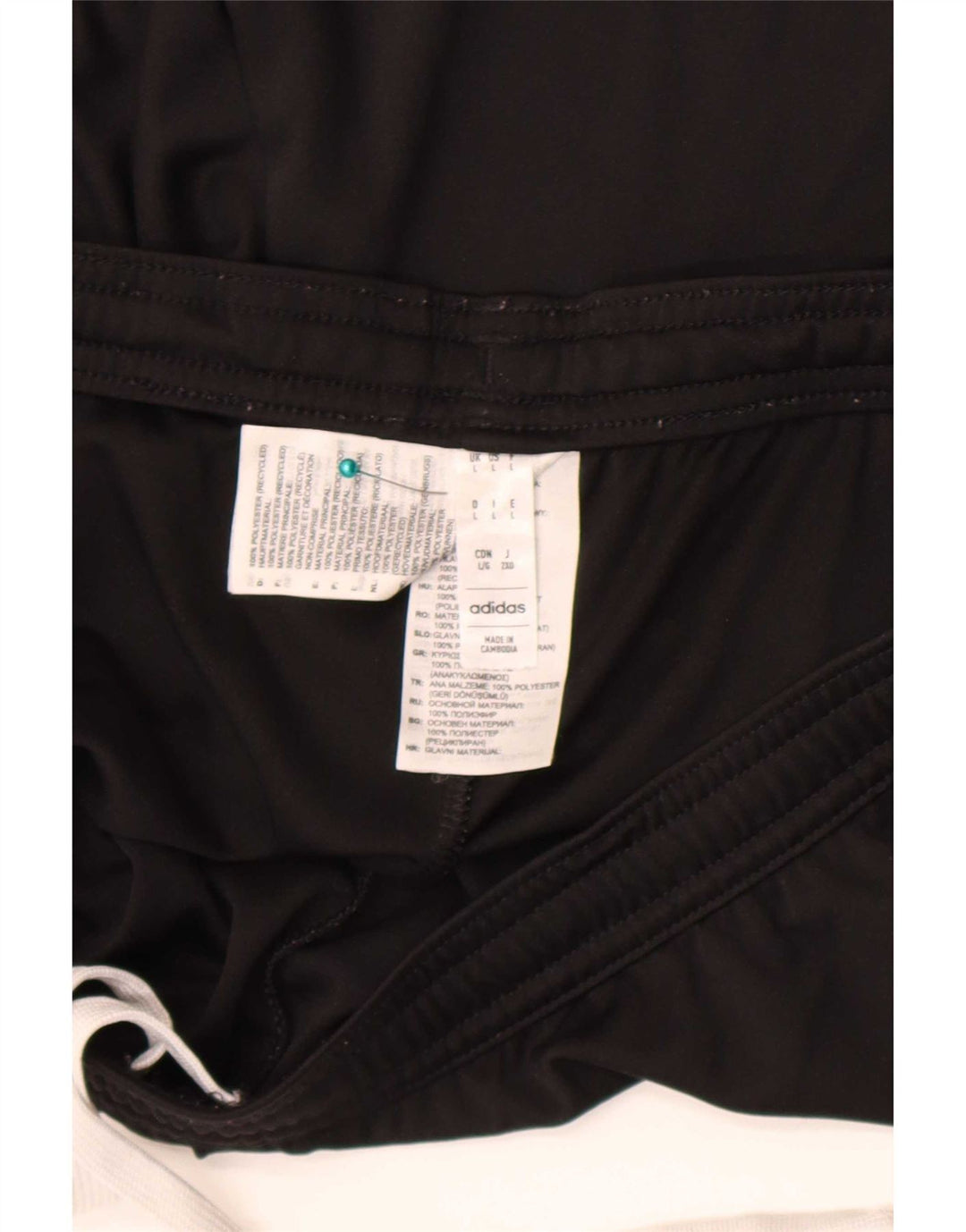 Adidas muške sportske kratke hlače veliki crni poliester