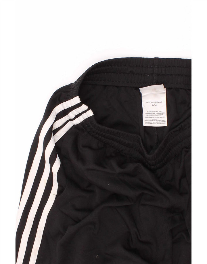 Adidas kratke sportske hlače za dječake 13-14 godina velike crne poliesterske