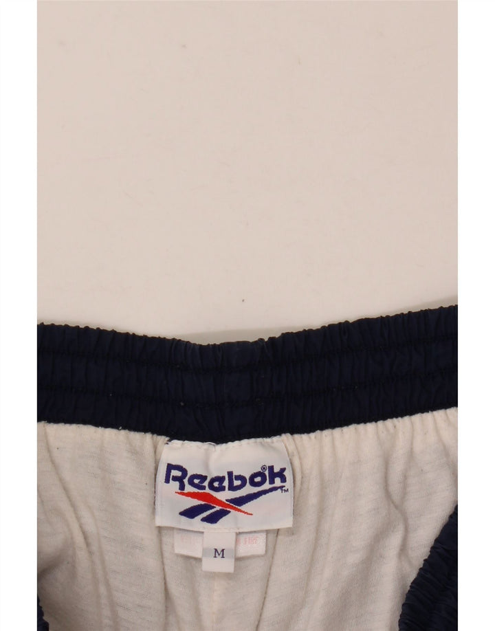 Reebok muška trenirka hlače Joggers srednje tamnoplave najlonske boje