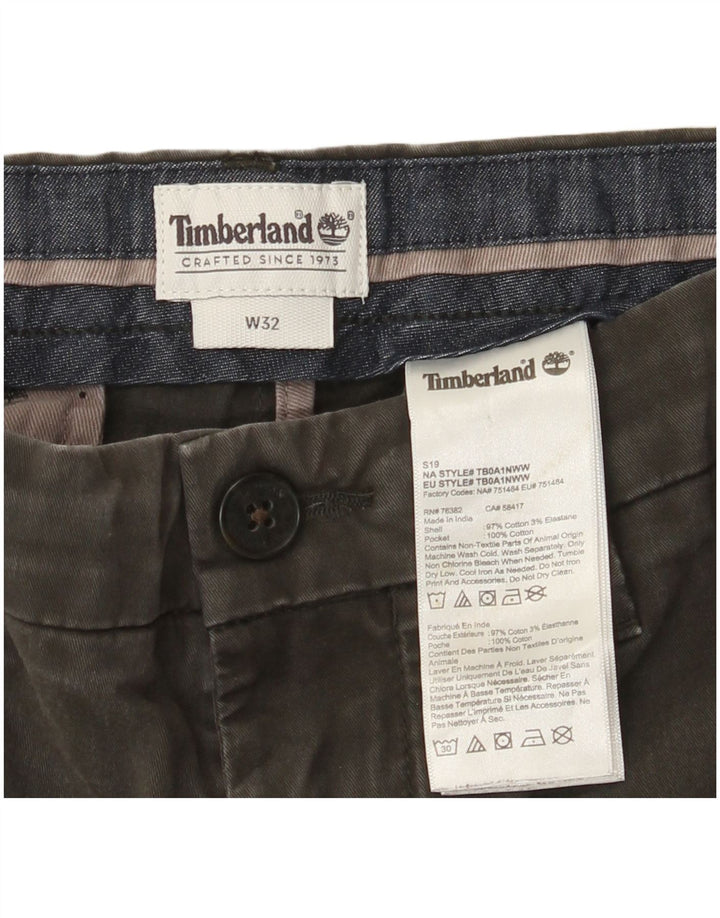 Timberland muške chino kratke hlače W32 srednje sivi pamuk