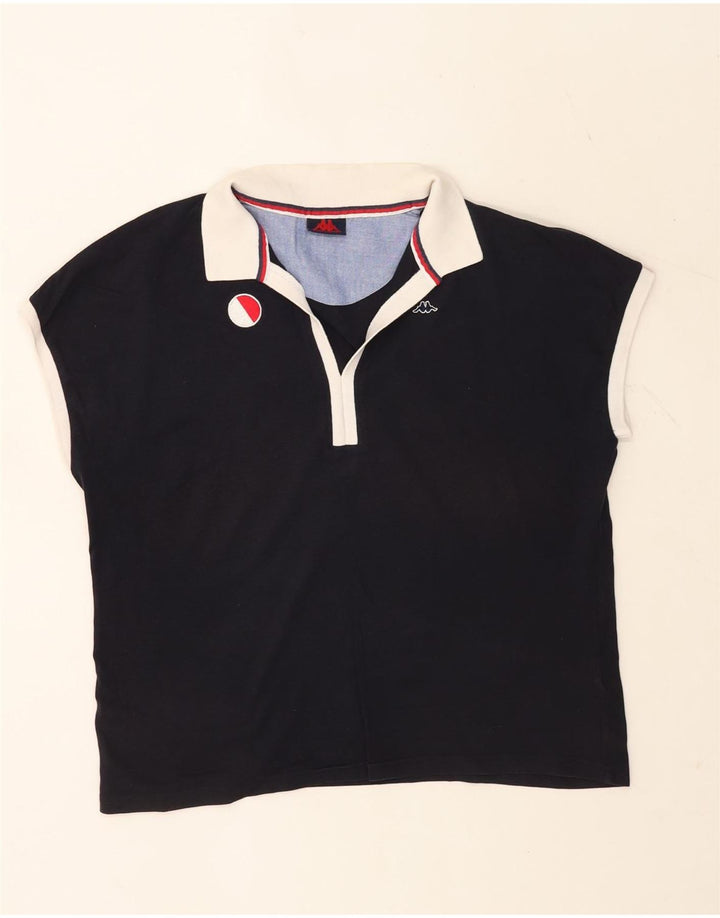 KAPPA ženska velika polo majica UK 16 velika tamnoplava